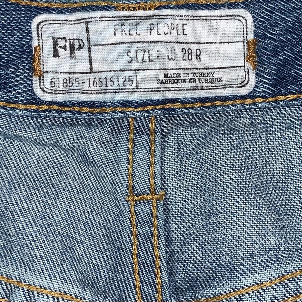 FREE PEOPLE Wide Leg Crop Jean
